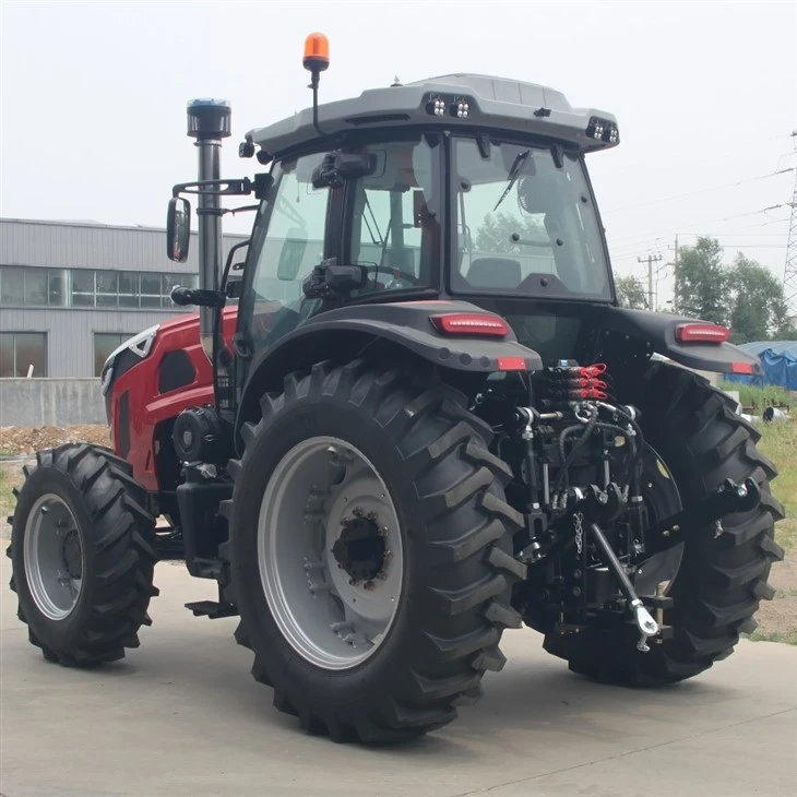 China Manufacturer Factory Low Price OEM TF 1604 4WD Farm Tractor With Big Rubber Tires